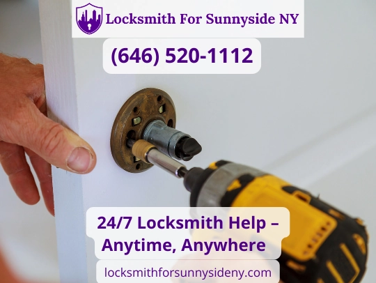 Door Lock Installation or Repair in Sunnyside