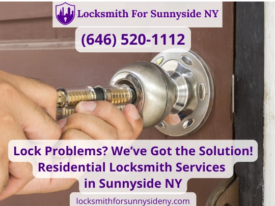 Residential Locksmith Services in Sunnyside NY