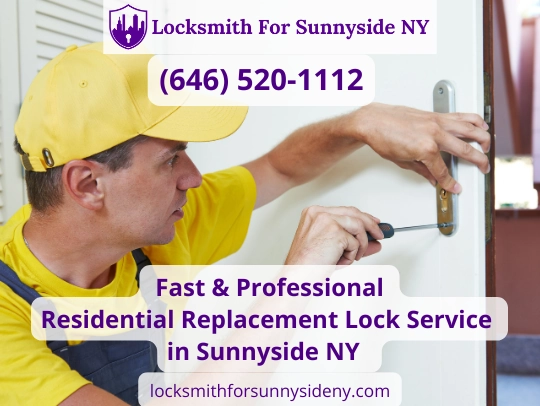 Residential Replacement Lock Service in Sunnyside NY